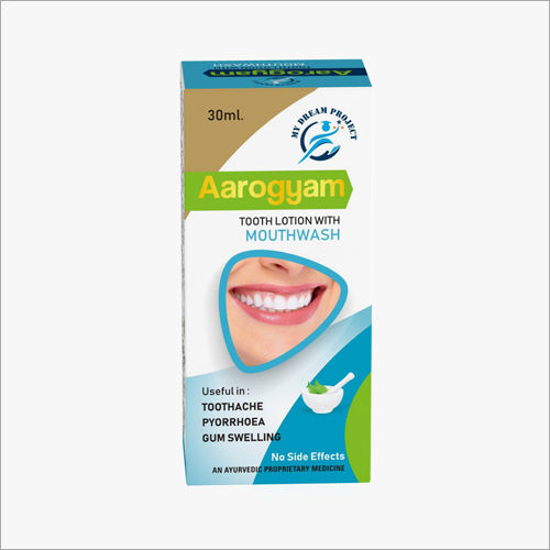 Mint Aarogyam Herbal Tooth Lotion Mouthwash