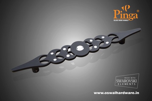 ए/ब्रास ग्लॉसी ग्लास डोर हैंडल ब्रास लैंसिया