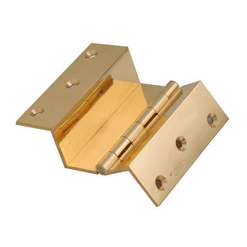 2 In 1 Brass W Hinges - Size Range (3x6mm, 3x8mm, 3x19mm, 3x25mm) | Polished Finish, Ideal for Door Use