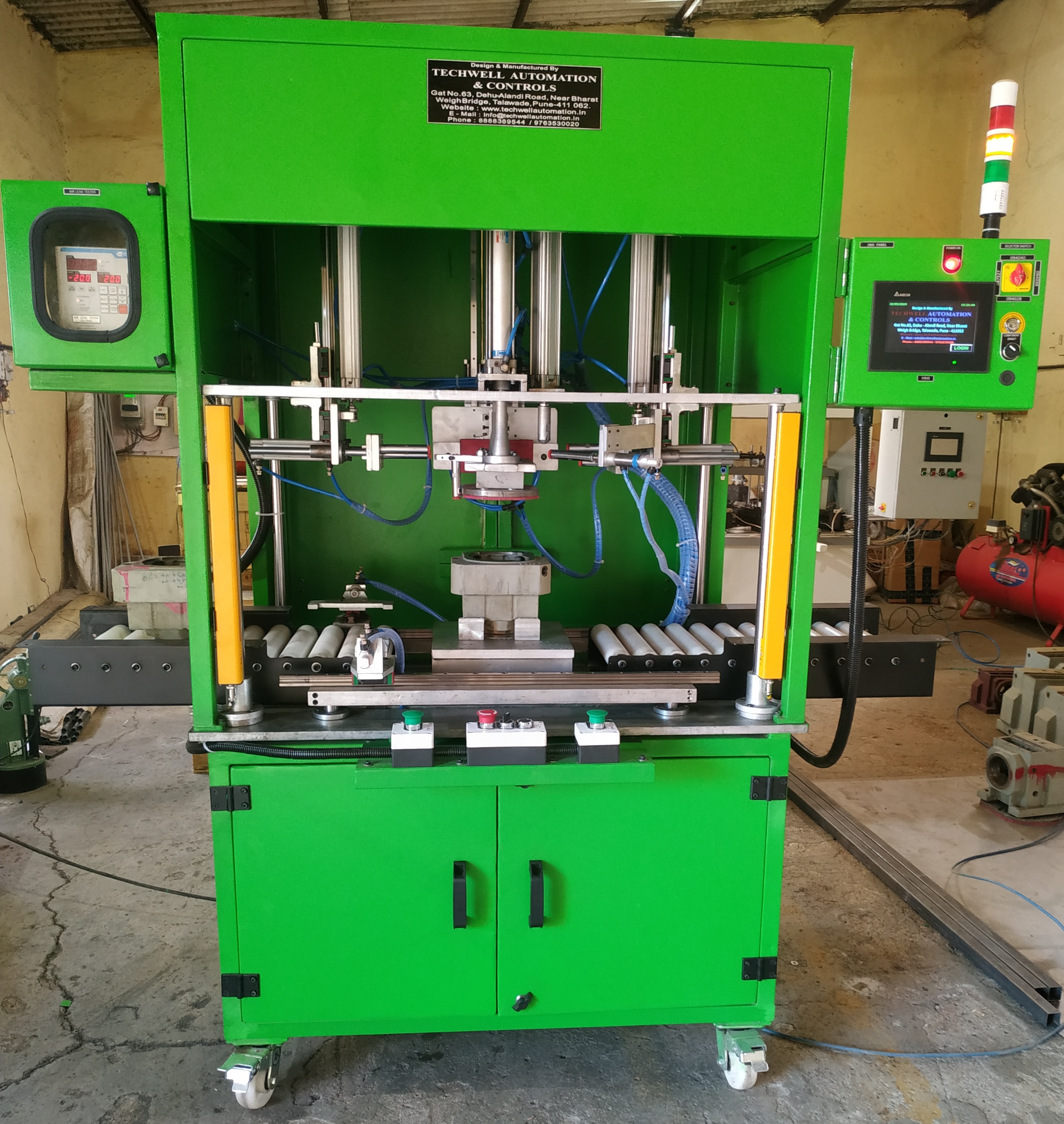 Automatic Air Leak Testing Machine