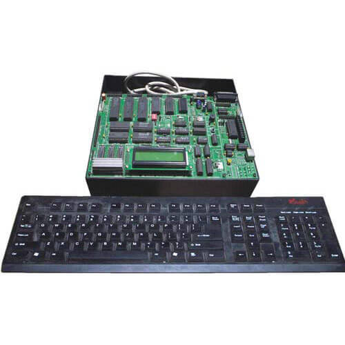 Microprocessor Trainer Kit - PCB, USB Interface, LCD Display, EPROM Programmer | Hassle-Free Performance, Robust Design, Long Service Life