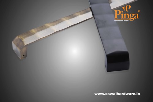 ए/ब्रास ग्लॉसी ग्लास डोर हैंडल ब्रास रेनॉल्ट