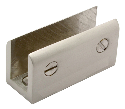 Brass Square Bracket - Size 1 x 8 mm | For Glass Support Use, Weight 12-15 Grams, Durable Brass Material