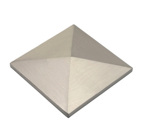 Brass Pyramid Mirror Cap - 50 mm Size, 100-500 Grams Weight | Durable Hardware Fitting