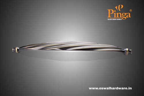 ए/ब्रास ग्लॉसी ग्लास डोर हैंडल ब्रास ज़ेनवो