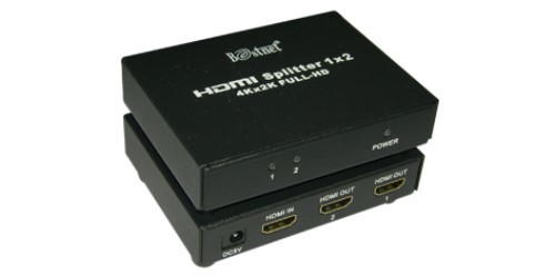 Hdmi Splitter - Metal Casing, 60hz, 30hz | Plug And Play, Hdcp Compliant, Supports 3d