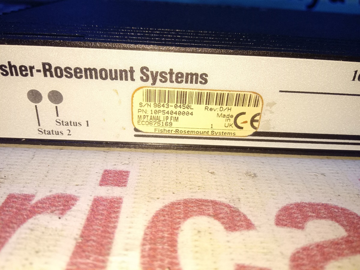 Fisher Rosemount Systems