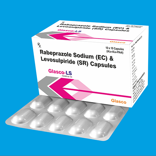 राबेप्रज़ोल 20mg + लेवोसलपीराइड 75 mg SR कैप्सूल