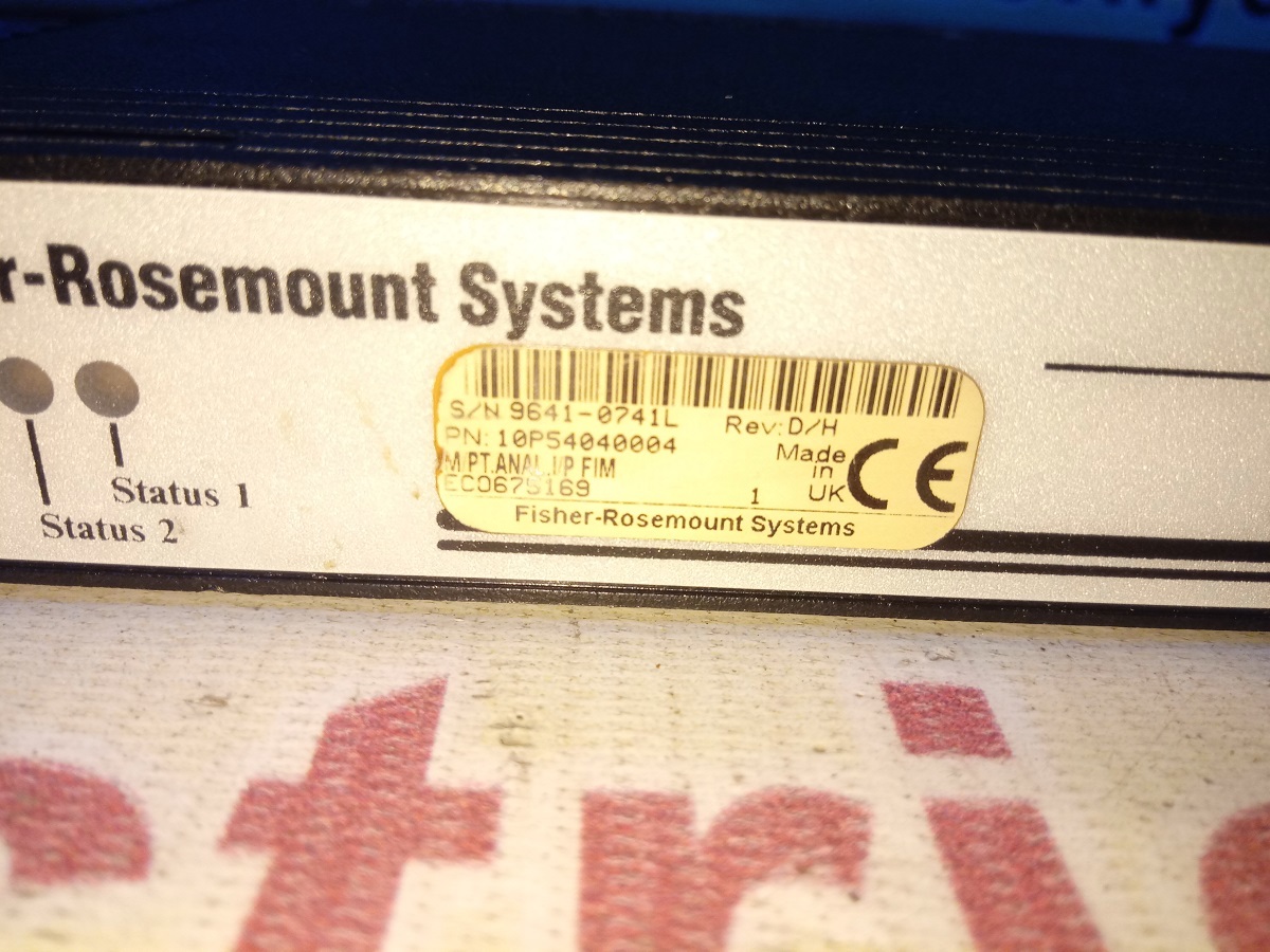 Fisher Rosemount Systems