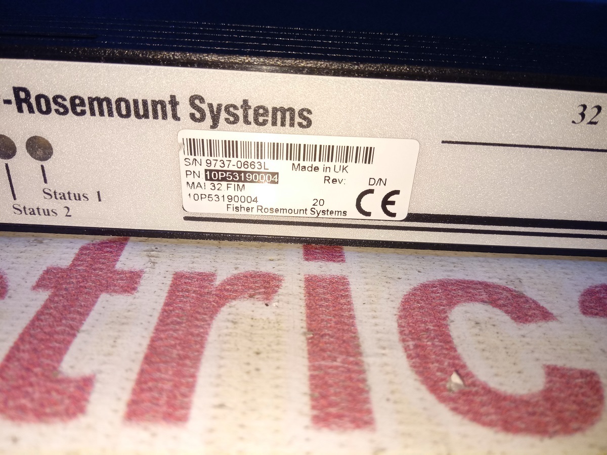 Fisher Rosemount Systems