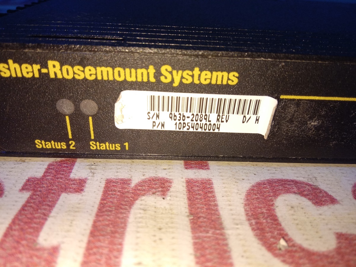 Fisher Rosemount Systems