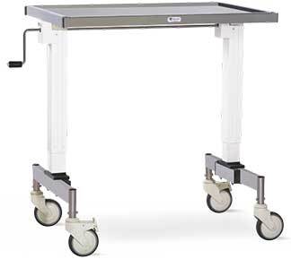 Instrument Trolley Design: Rack