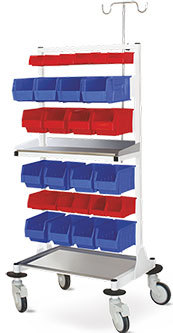 Multiple Trolley Bins