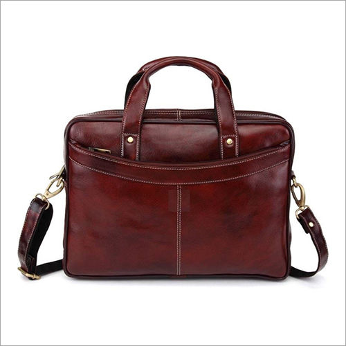 Brown Leather Office Bag