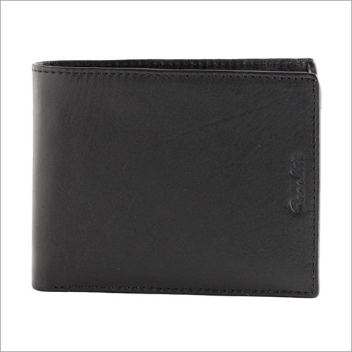 Black Mens Modern Wallet