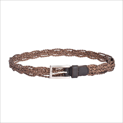 Ladies Brown Braided Belt Gender: Women