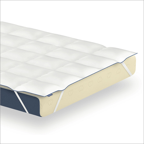 White Comfortable Mattress Topper