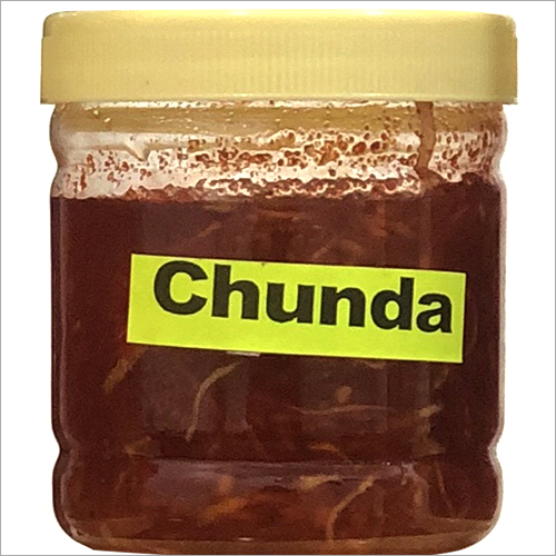 Mango Chunda Pickle - 250 Gram | Sweet & Sour Taste, Rich in Nutrition, Ingredients: Mango, Salt, Chilli, Edible Oil, Shelf Life: 1 Year