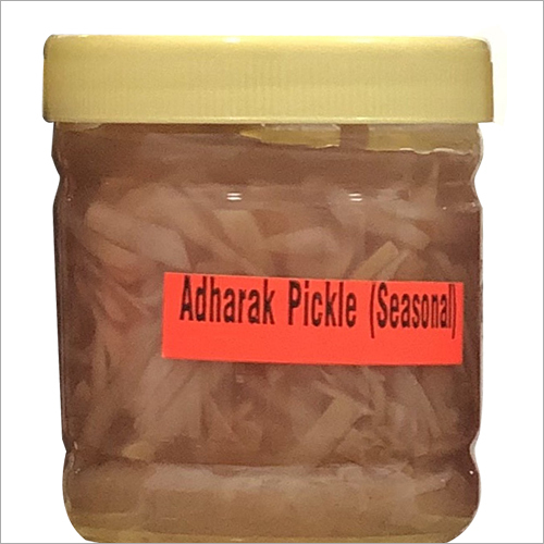 Ginger Pickle - 250g | Rich in Taste, Full of Nutrition, Ingredients: Ginger, Lemon Juice, Black Salt, Cumin Seeds, Hing, Black Pepper