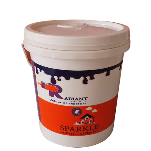 स्पार्कल ऐक्रेलिक डिस्टेंपर अनुप्रयोग: औद्योगिक