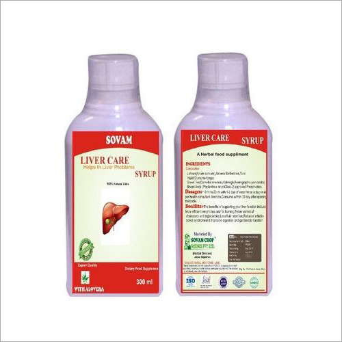 Liver Care Syrup - 300 ml, Premium Quality Detoxifying Formula for Comprehensive Liver Health and Digestive Support, Preservative-Free