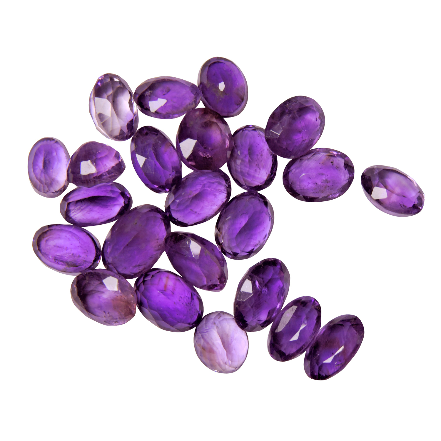 Natural Amethyst Loose Gemstone Rectangle Shape(pack Of 1 Pc.)