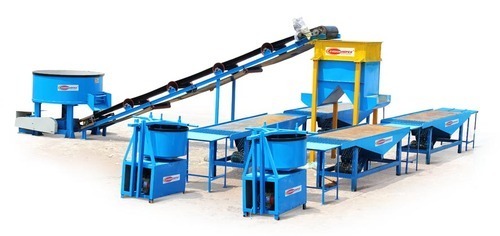Rubber Mould Paver Block Making Machine - Capacity: 500-1000 Pcs/Hr