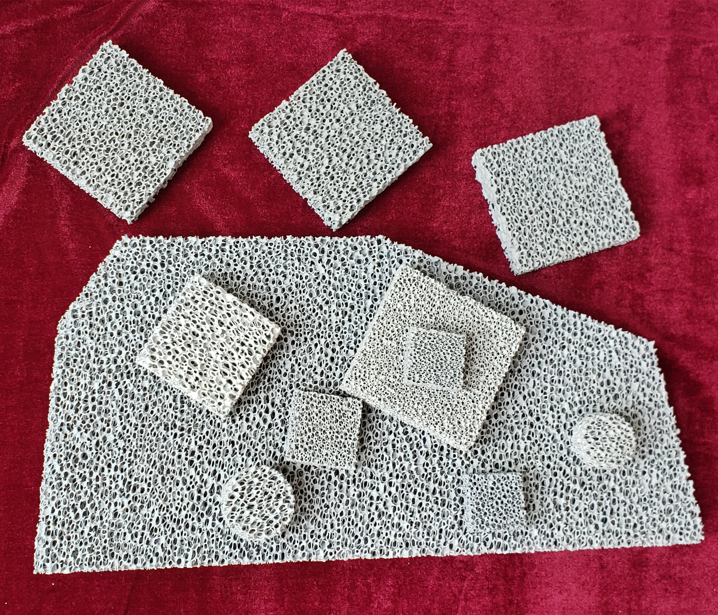 Silicon Carbide Ceramic Foam Filter For Filtration Of Ductile Iron Diameter: 30-600 Millimeter (Mm)