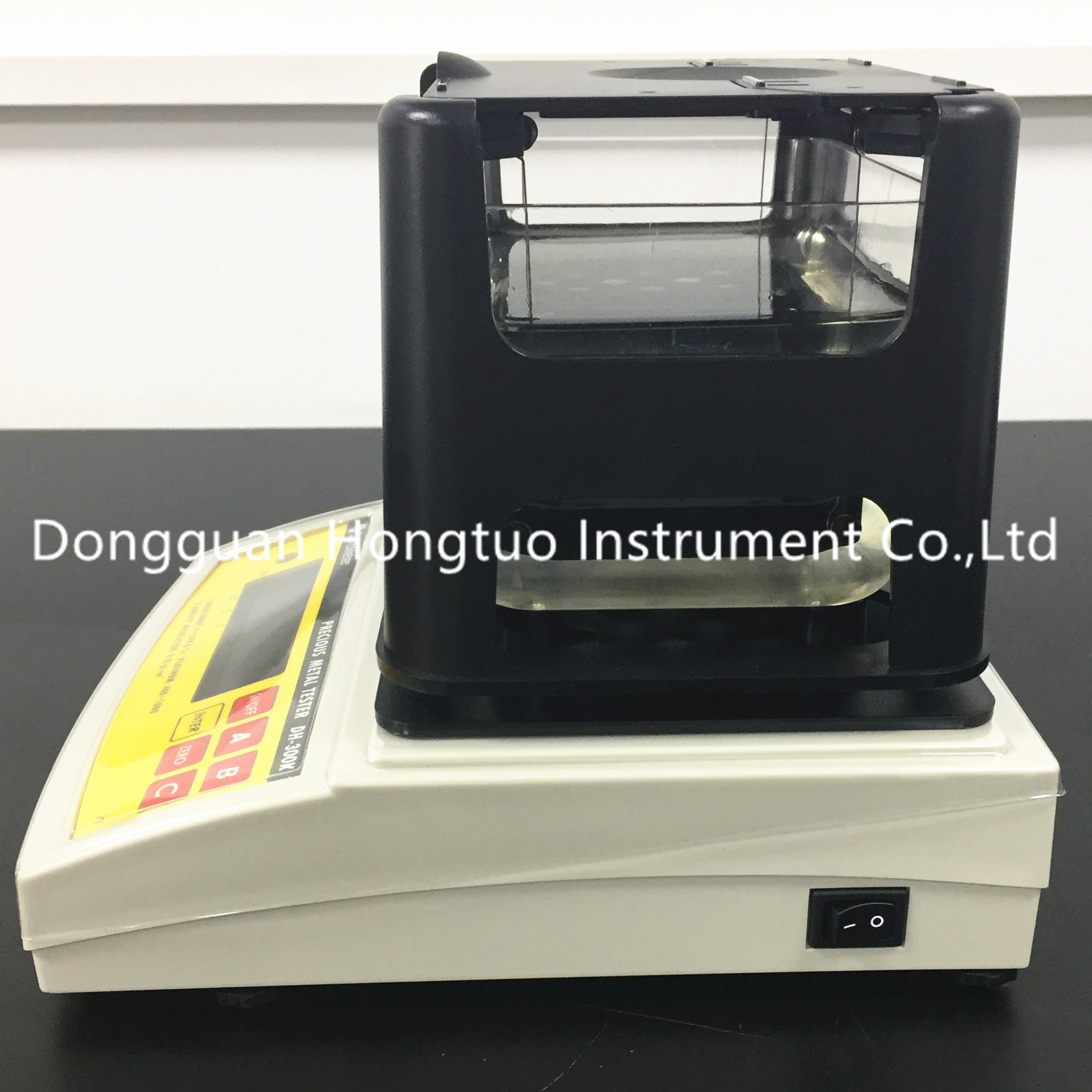 Dh-300k Digital Electronic Gold Testing Machine - Color: Black