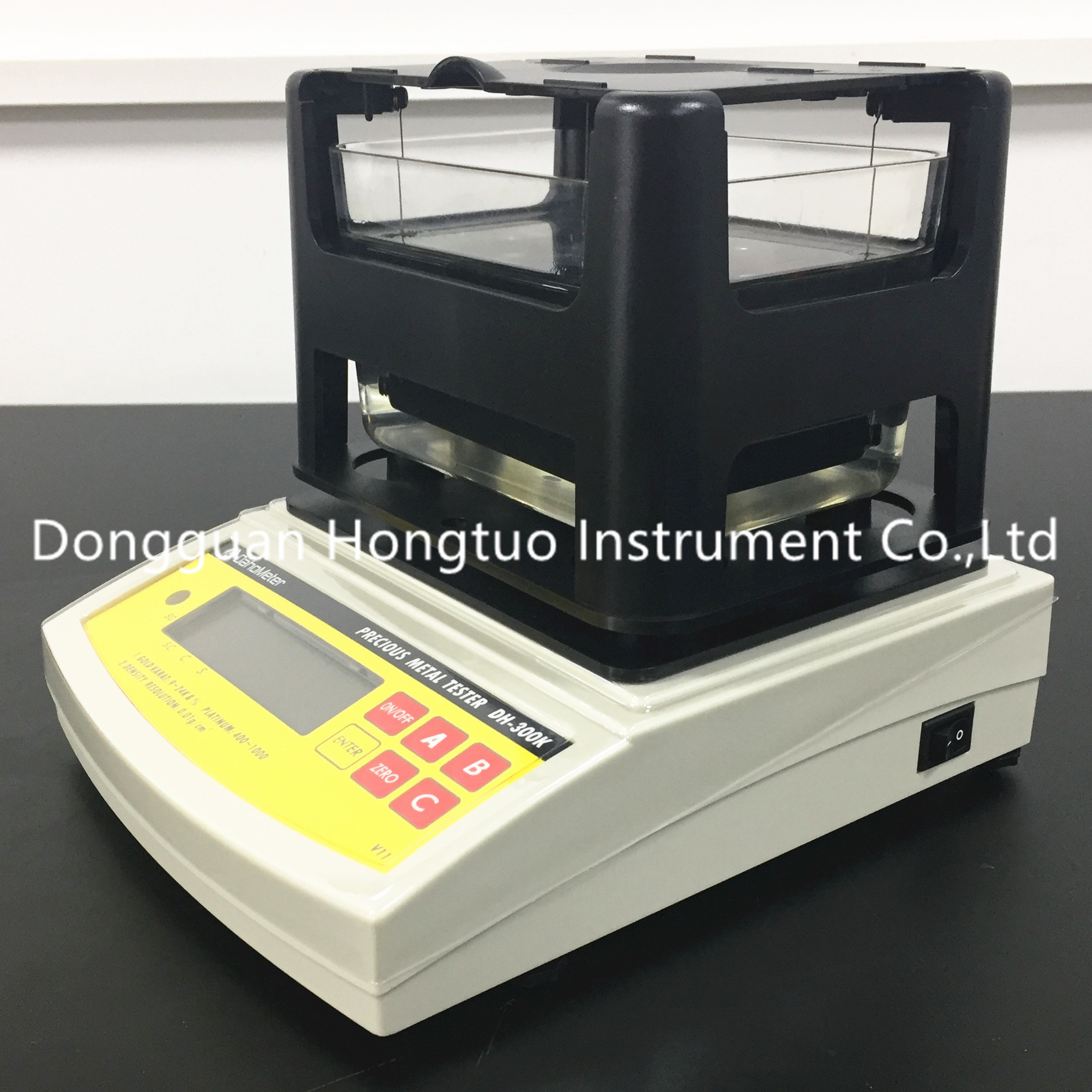 Dh-300k Digital Electronic Gold Testing Machine - Color: Black
