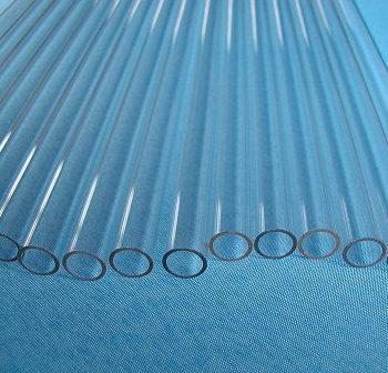 क्वार्ट्ज ग्लास स्ट्रेट ट्यूब