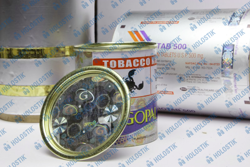 Laser Dot Matrix Holograms - Customized Sizes & Shapes | Anti-counterfeit, Waterproof, Self-adhesive, Cmyk Printed, Moisture Proof