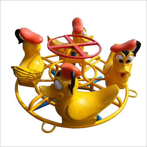 Metal Playground Duck Merry Go Round