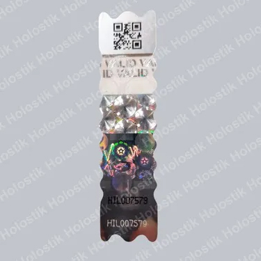 Security Hologram Stickers - Aluminum, Customized Size & Thickness, All Colors | Anti-Counterfeit, Holographic, Custom Logo, Self-Adhesive