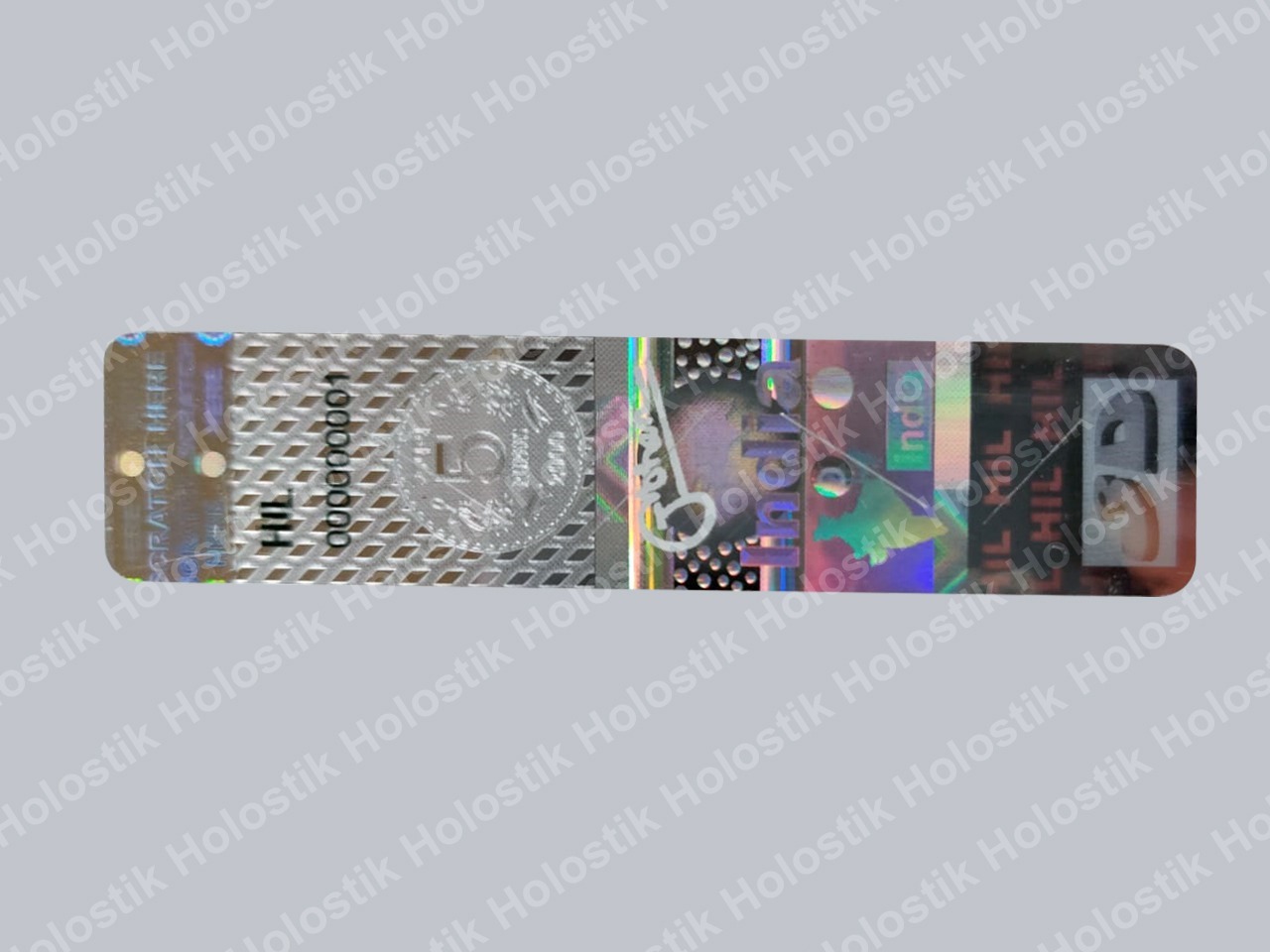Security Hologram Stickers - Aluminum, Customized Size & Thickness, All Colors | Anti-counterfeit, Holographic, Custom Logo, Self-adhesive