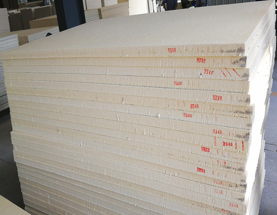 Ceramic Fiber Board For Heating Insolation In The Furnace