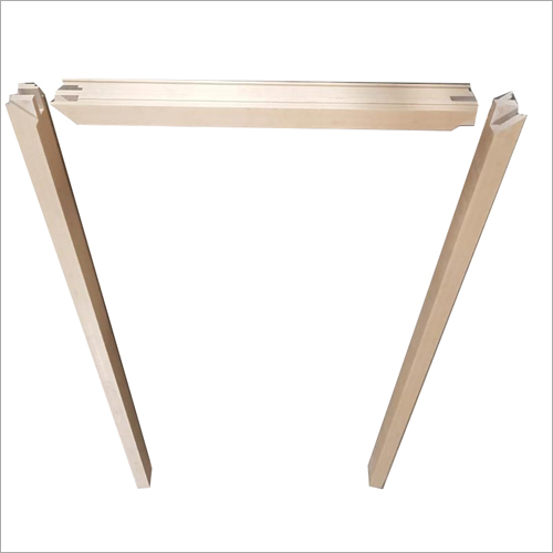 Brown Wpc Hollow Door Frame