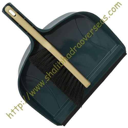 Diff. Colors Available Plastic Dustpan-brush Set