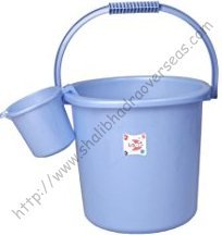 Customized Plastic Buckets And Mugs