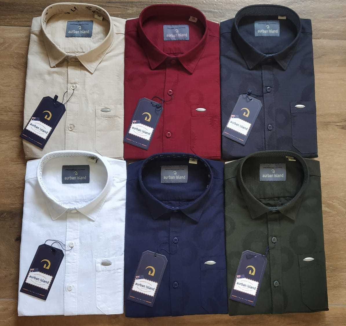 Designer Shirt - Cotton Linen, M L Xl Sizes, Classic Collar, Woven Pattern, White Color, Full Sleeves With Our Logo, Perfect For Summer