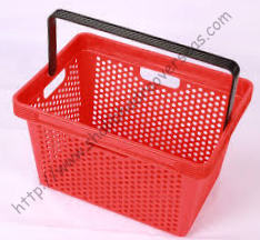 Various Colors Available Plastic Designer Kitchen Basket