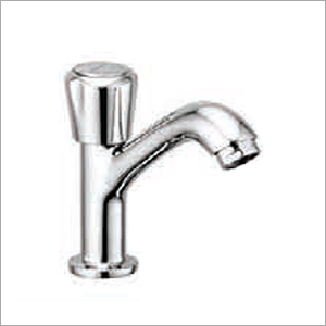 Long Body Pillar Cock - Stainless Steel, Customized Size , Silver Color with Chrome Plating, Mirror Finish and Wall Mounting Design