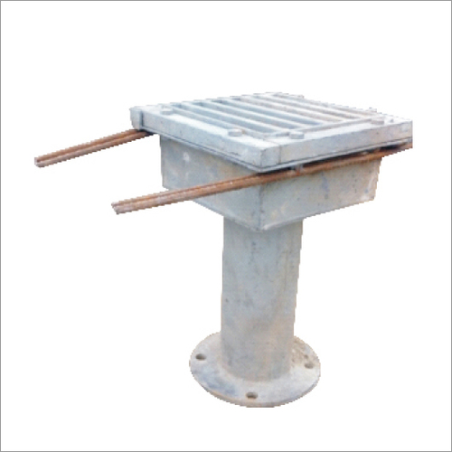 Bridge Drainage Spout - Galvanized Steel, 12x12x18 Inches | Powder Coated Finish, 100 GPM Flow Rate, Surface Mount Installation