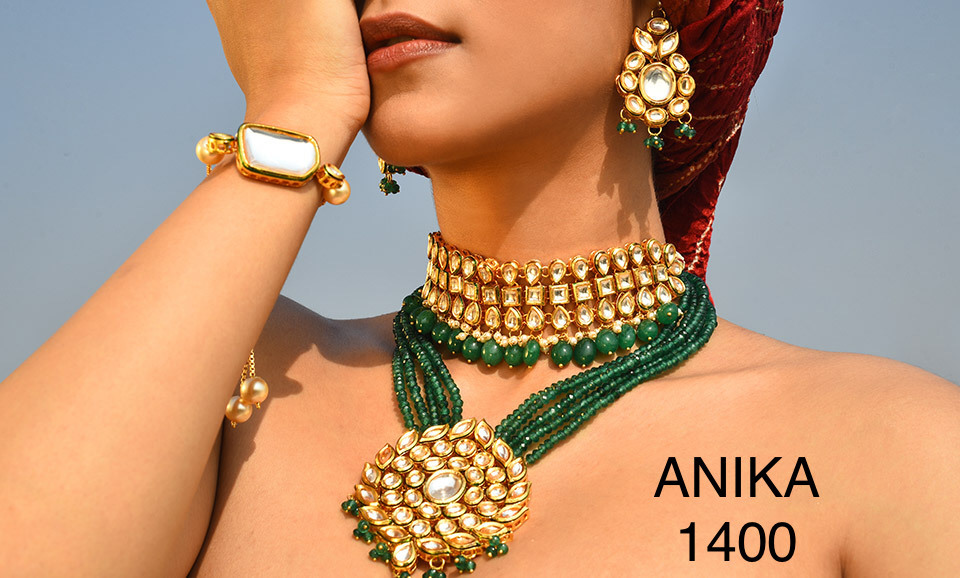 Kundan Bridal Jewellery Clip-on Earring