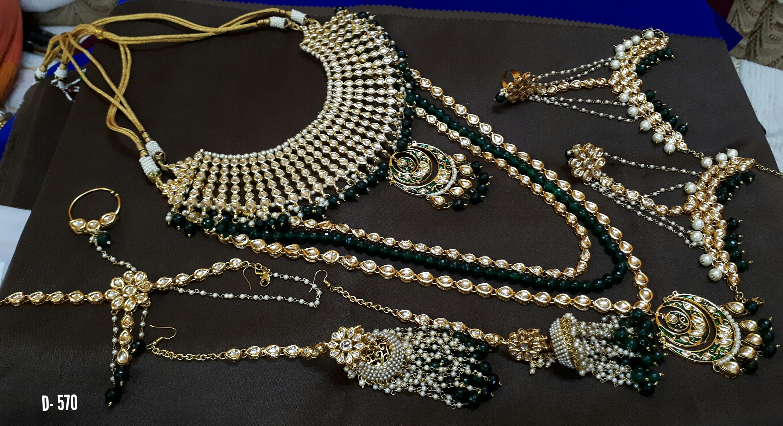 Kundan Bridal Jewellery Clip-on Earring