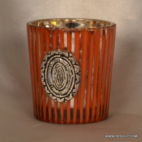 Glass Small Decor T Light Candle