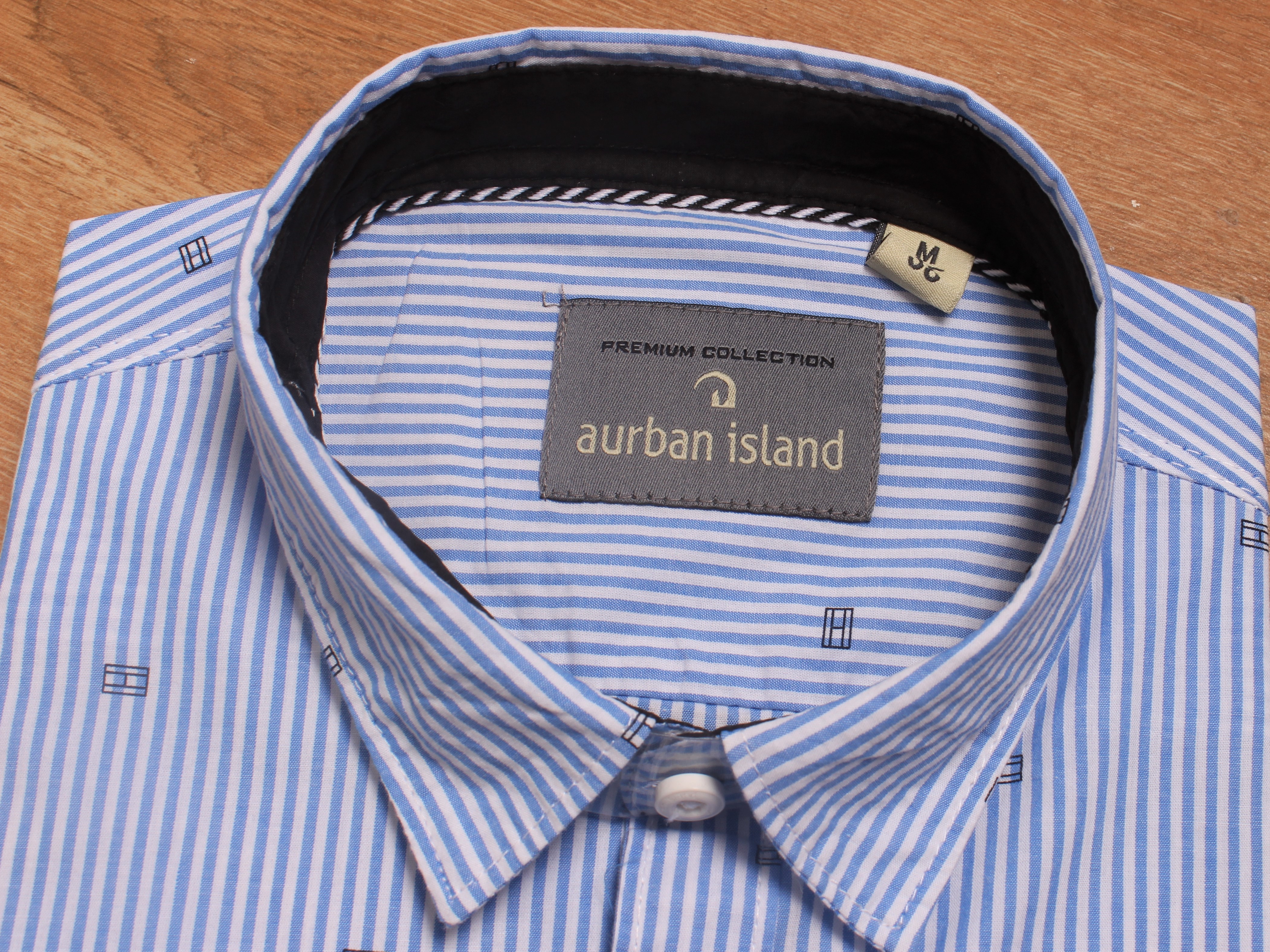 Printed Shirt - Cotton Printed, Sizes M L Xl Xxl, Sky Blue Color, Classic Collar, Full Sleeves, Designed For Summer, Male Casual Wear