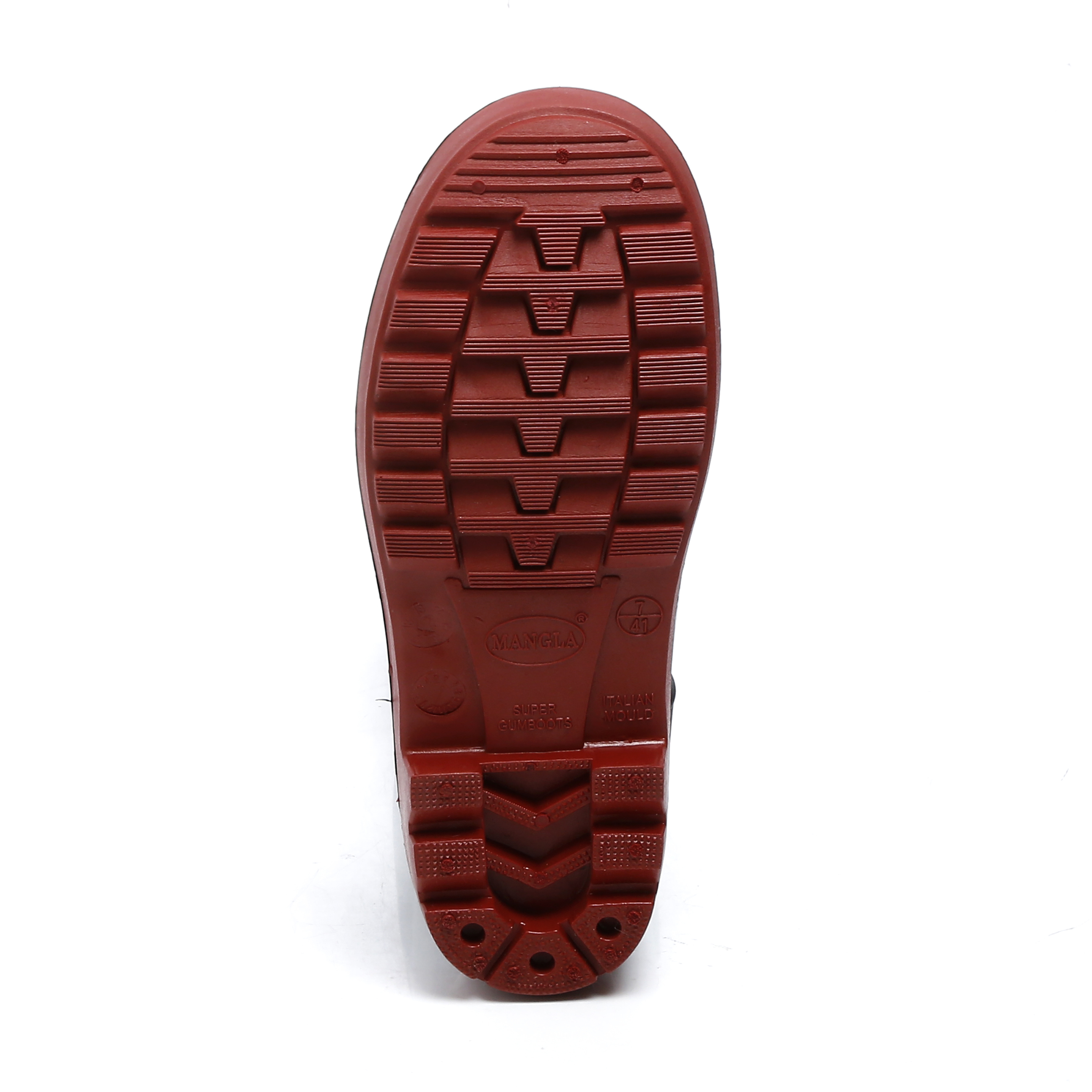 Dynamic Black Upper And Red Sole - Insole Material: Pvc
