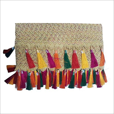 Multicolor Tassel Laces - 18m & 50m Length | One-Sided, Customize Width, Vibrant Multicolor Pattern for Textile Industries