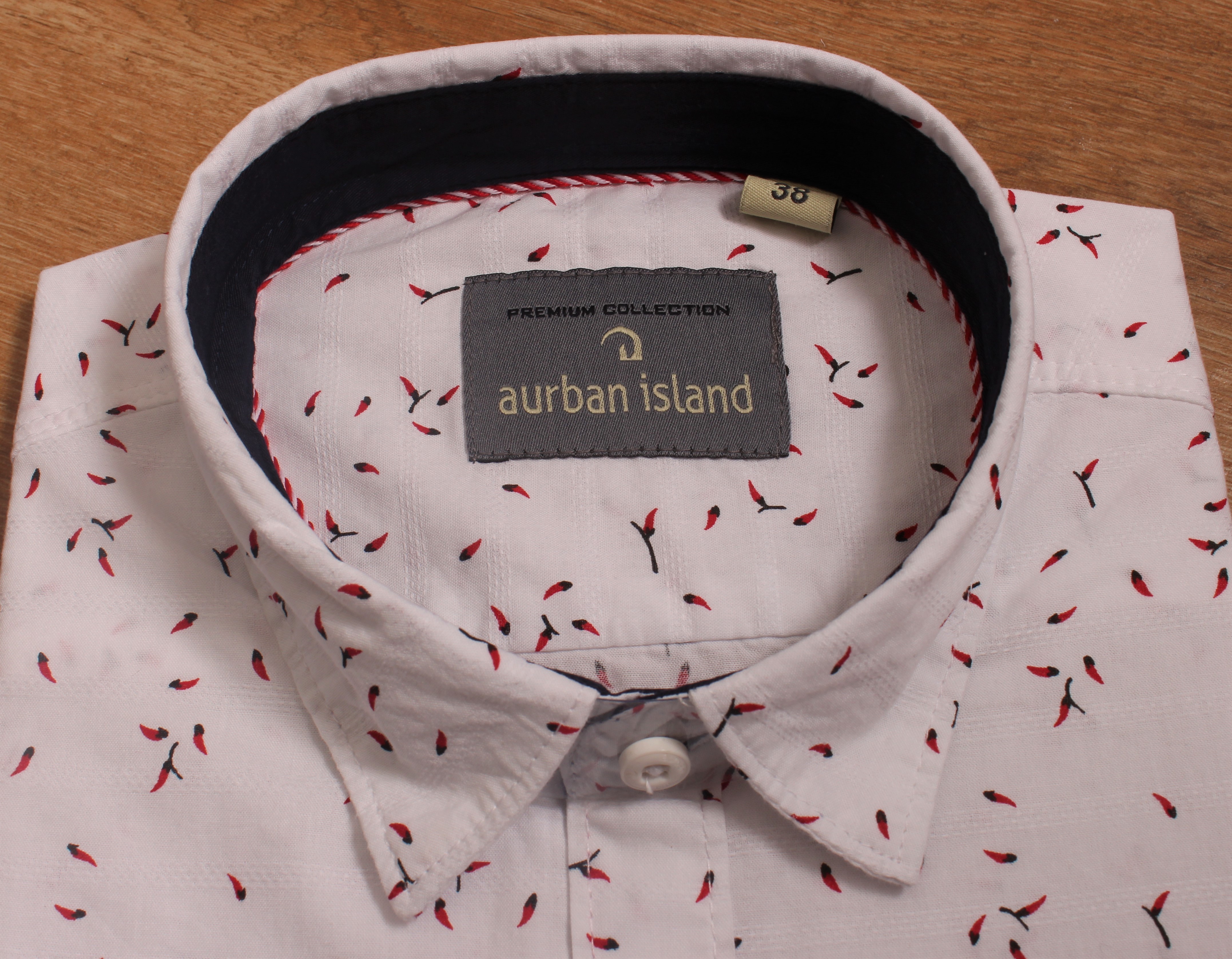 Printed Shirt - Cotton Printed, Sizes M L Xl Xxl, Brown Color, Classic Collar, Full Sleeves, Designed For Summer, Male Fashion Wear